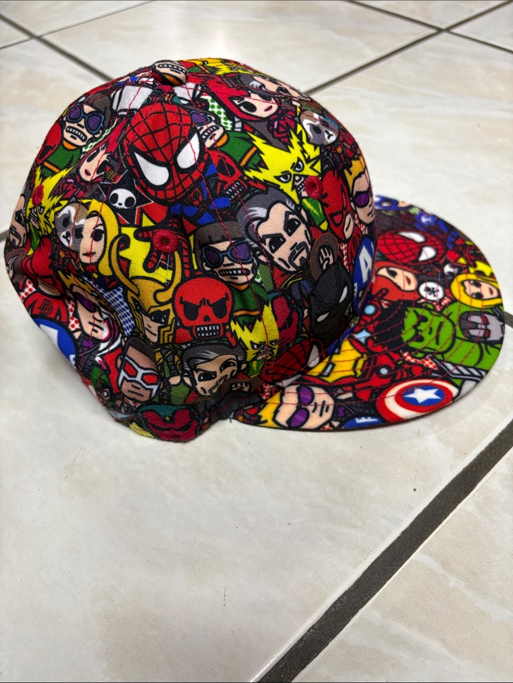 New Era x tokidoki x Marvel Superhero Graphic Snapback Hat